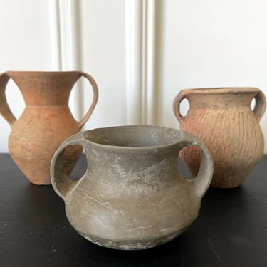 Collection of Three Chinese Neolithic Pottery