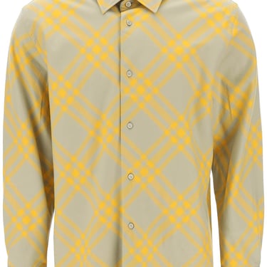 Burberry Flannel Shirt With Check Motif Men