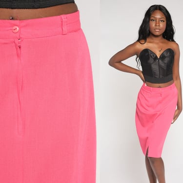 Pink pencil skirt xs hotsell