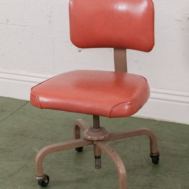 Orange Steelcase Office Chair