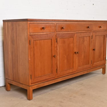 Stickley Arts & Crafts Shaker Cherry Wood Sideboard or Bar Cabinet