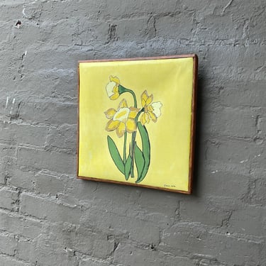 Daffodils, Oil on Canvas