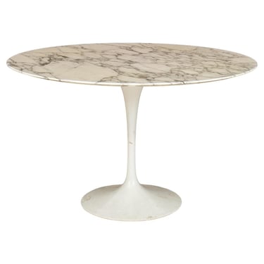Saarinen for Knoll &quot;Tulip&quot; Marble Dining Table