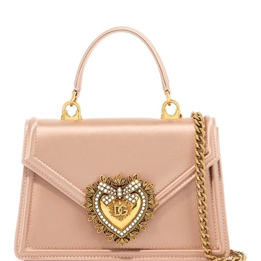 Dolce & Gabbana Satin Small Devotion Bag Women