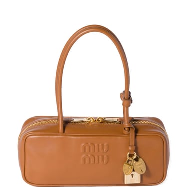 Miu Miu Women Beau Leather Handbag