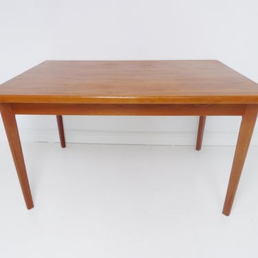 Vintage Large Danish Teak Extending Dining Table By BRDR Furbo , Denmark 
