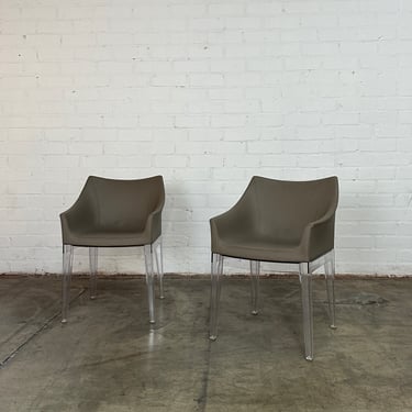 Kartell Madame Ecopelle chairs-pair 