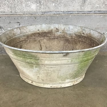 Galvanized Tub Planter (Seattle)