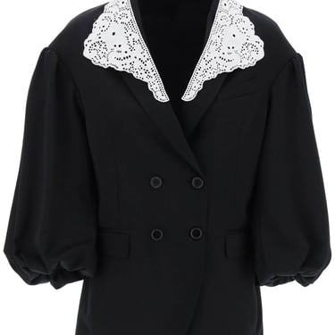 Simone Rocha "Oversized Blazer With Lace Women