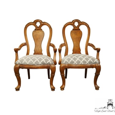 Set of 2 THOMASVILLE FURNITURE British Gentry Collection Dining Arm Chairs 38021-832 