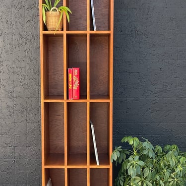 Wooden Solid Record Cabinet