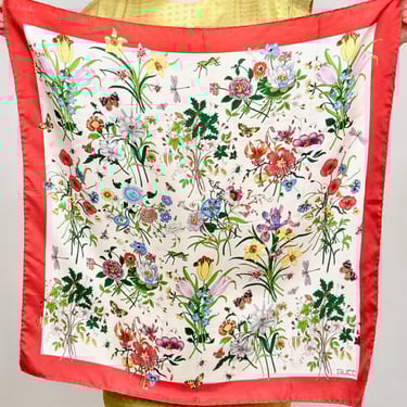 Gucci Flora Silk Scarf