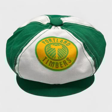 Vintage 1970s Portland Timbers Snapback Newsboy Hat