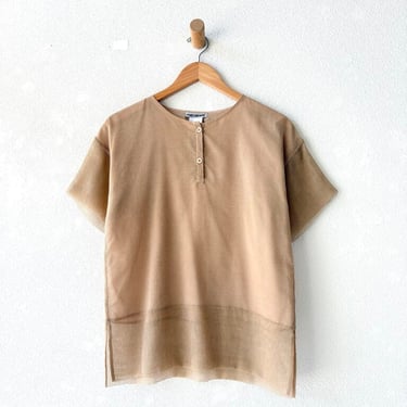 VINTAGE ISSEY MIYAKE MESH SHIRT SIZE MEDIUM