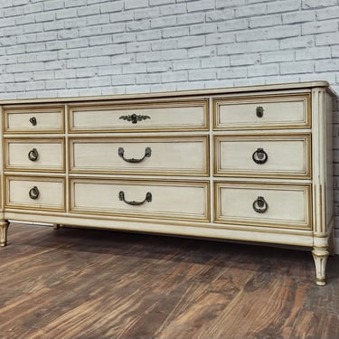 Item #244 Customizable Mid-century Neoclassical Dresser / Buffet / tv stand 
