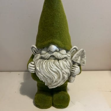 Green Moss Garden Gnome