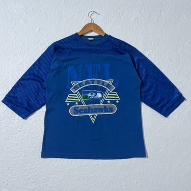 Vintage Seattle Seahawks Mesh Shirt Sz. M