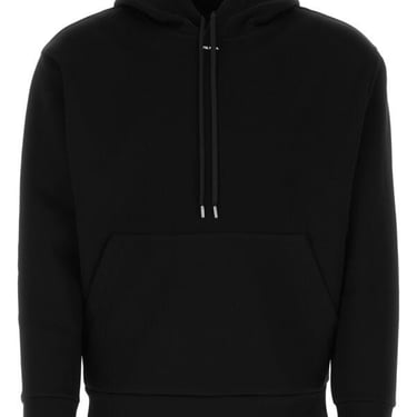 Prada Men Black Cotton Blend Sweatshirt