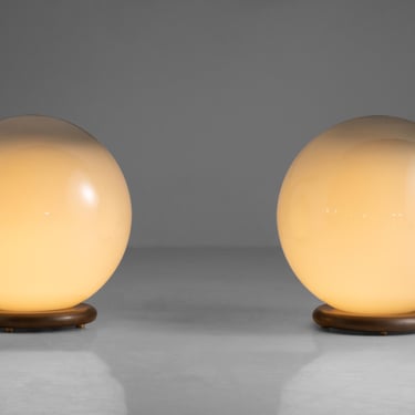 Venini Murano Globe Lamps
