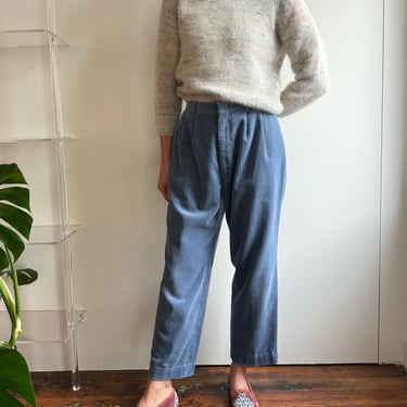 80s Dusty Blue Cords | S