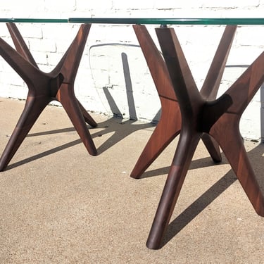 Mid Century Modern Adrian Pearsall Jacks Side Tables 