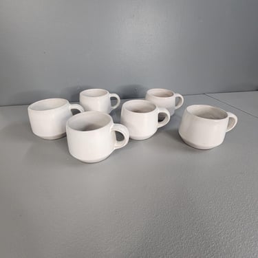One Frankoma GC White Cup Mug Multiples Available 