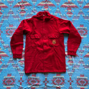 Vintage Boy Scouts Button Up Wool ‘Official Jacket’ 