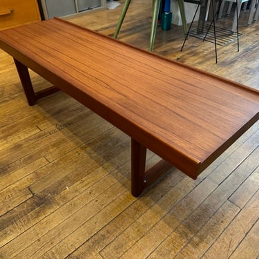 Torbjorn Afdal Teak &#8216;KROBO&#8217; Bench / Coffee Table for Bruksbo-Norway