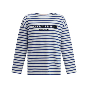 Valentino Men Striped T-Shirt