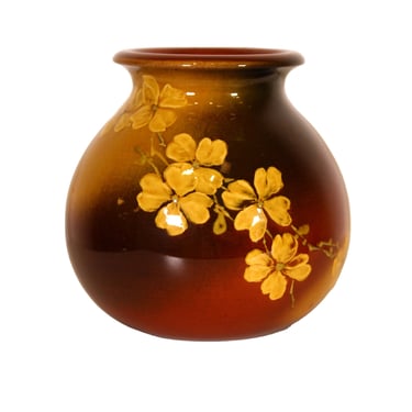 Art Nouveau Style Sallie Toohey Modern Floral Vase for Rookwood Studios 