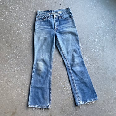 Vintage Levis 517s / Broken in Vintage Levis Jeans / Vintage Broken In Jeans 28x29 / Vintage Levis 517s XS / Boyfriend Jeans / Vintage Levis 