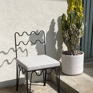 Pair of Chic 'Méandre' Outdoor Chairs by Design Frères