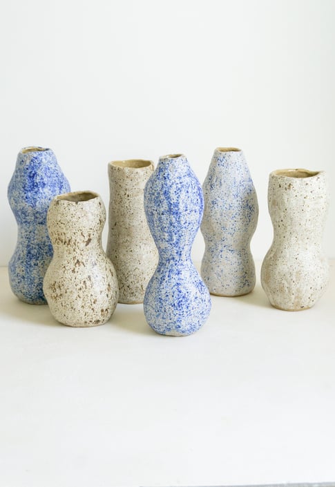 Large Vase in Speckle