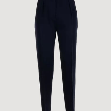 Max Mara Studio Pants Woman Blue