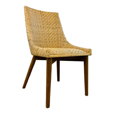 Made Goods Organic Modern Natural Flat Rattan Gabriel Side Chair