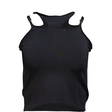 Dion Lee - Black Halter Tank Top Sz 2