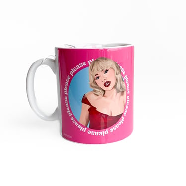 Sabrina Please Please Please Mug