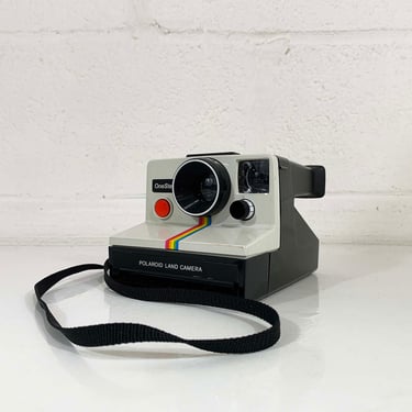Vintage Polaroid Land Camera OneStep SX-70 Instant Film Photography Tested Working Time Zero Rainbow 1970s 