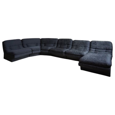 Six-Piece Sectional by Carsons, 1980s 