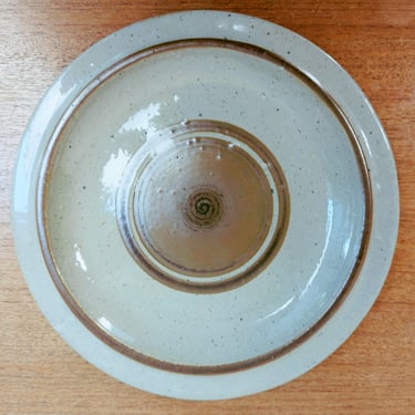Vintage Fabrik Dinner Plate | Test Pattern | Jim McBride | Seattle Pottery 