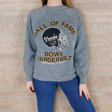 1982 Vanderbilt University Raglan Pullover Sweatshirt 