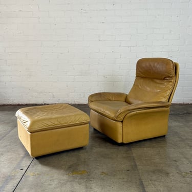 De Sede Model DS 49 Lounge Chair and Ottoman 