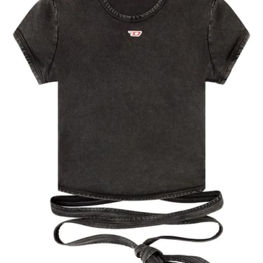 Tシャツ・カットソー DIESEL Embroidered stretch polyester blend C-Anbu shirt Diesel Women Embroidered Stretch Polyester Blend C-Anbu