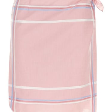 Prada Woman Pink Cotton Skirt