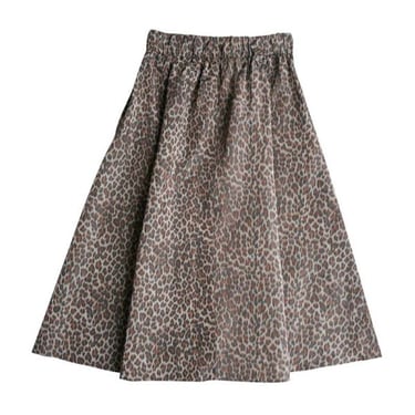 Aquarius Cocktail Le Skirt - Vintage Leopard