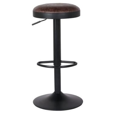 Juno Gaslift Faux Leather Barstool