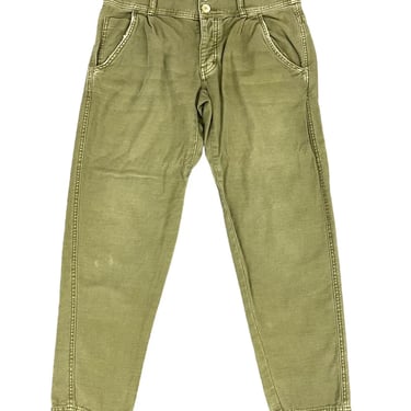 Free People Army Green Pants Sz 6