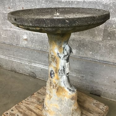 Concrete Bird Bath (Seattle)