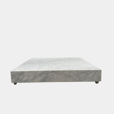 Carrara Marble Low Coffee Table