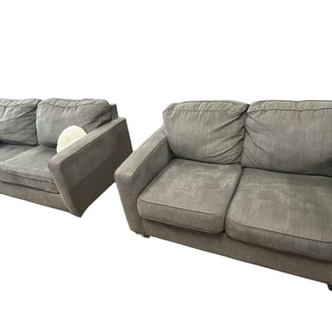 Grey MCM Loveseat Set